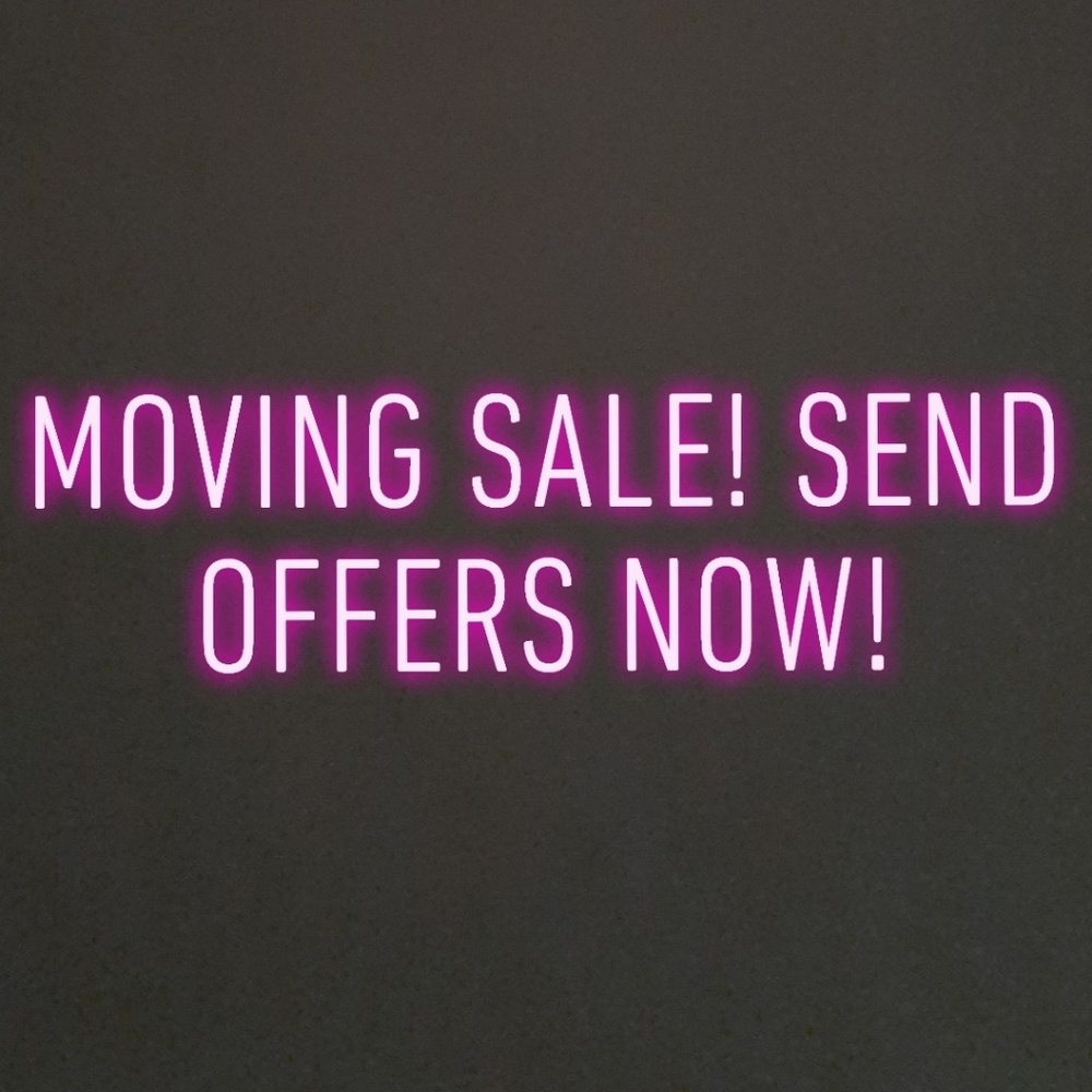 MOVING SALE